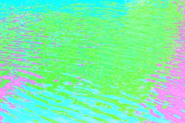 Doğal dalgalanmalar ve ışık yansımalarının oluşturduğu canlı soyut su yüzeyi dokusu cesur renk farklılıkları ve akışkan organik desenler yaratıyor. Yaratıcı tasarım, markalaşma, dijital sanat, çevresel kavramlar için modern bir arkaplan olarak ideal