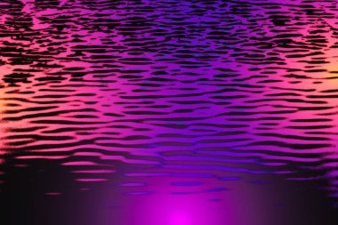 Soyut Renkli Su Yansıması Arkaplanı