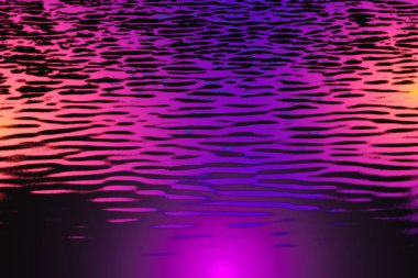 Soyut Renkli Su Yansıması Arkaplanı