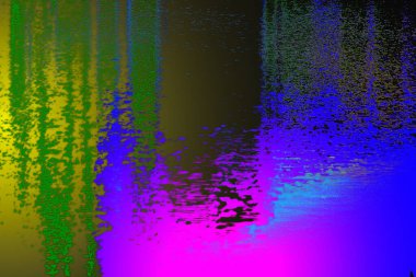 an abstract glitch art background image.