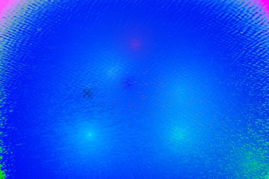 Bokeh ile soyut mavi arkaplan