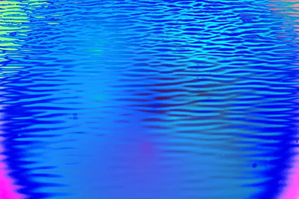 soyut renkli neon çizgileri görünümü