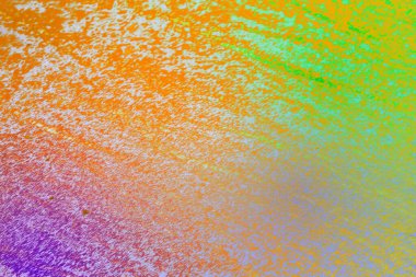 Sıcak tonlar ve desenli tahıl etkisine sahip soyut renkli arkaplan. Modern tasarım, markalaşma, posterler, dijital sanat eserleri, duvar kağıtları, sunumlar ve yaratıcı görsel kompozisyonlar için canlı sanatsal arkaplan ideali.