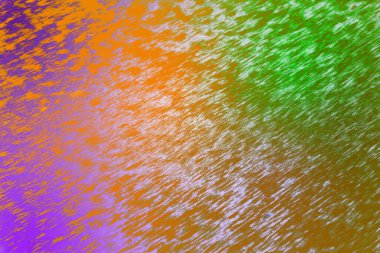 Boyalı deseni ve yumuşak tahıl detayı olan soyut renkli bir arkaplan. Modern tasarım, markalaşma, posterler, dijital sanat, duvar kağıtları, sunumlar ve yaratıcı görsel kullanım için uygun çok renkli arkaplan.