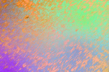 Boyalı deseni ve yumuşak tahıl detayı olan soyut renkli bir arkaplan. Modern tasarım, markalaşma, posterler, dijital sanat, duvar kağıtları, sunumlar ve yaratıcı görsel kullanım için uygun çok renkli arkaplan.