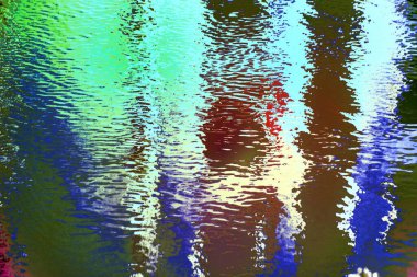 Renkli boyalı soyut arkaplan