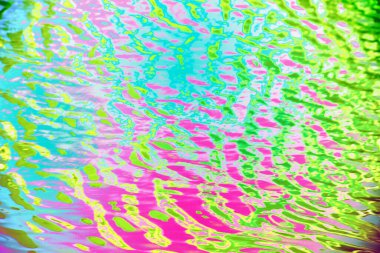 Renkli bir suyun soyut arkaplanı