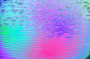 gökkuşağı su yüzeyi, soyut arkaplan