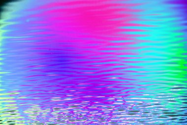 Su dalgaları ve yansıması olan soyut arkaplan