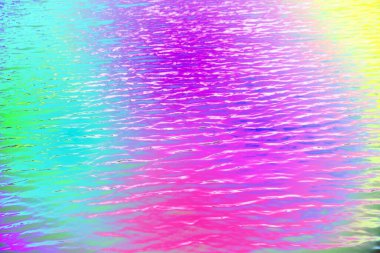 Suyun soyut arkaplanı ve renkli