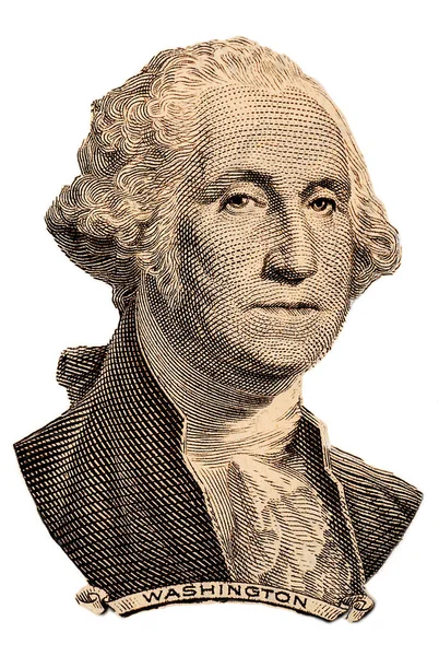 Portrait First President George Washington — Stock Photo, Image
