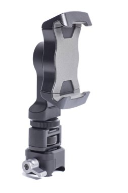 Phone holder isolated on white background.