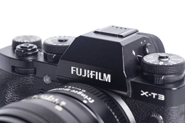 Moscou Rússia Abril 2021 Fujifilm Com Adaptador Fringer Pro — Fotografia de Stock