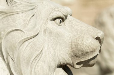 Aslan Eski Mimarisi Heykeli.