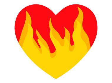 Ateşli Yürek Alevi İllüstrasyonu