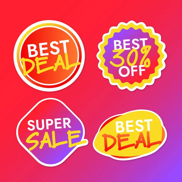 Düz etiket seti farklı renkte süper indirimler sunar