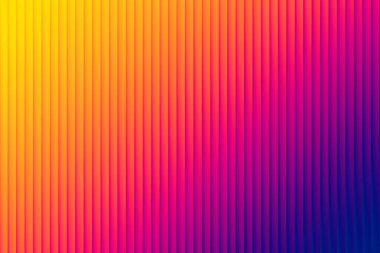 Her tasarım projesine taze ve modern bir dokunuş eklemek için mükemmel, sarıdan maviye pürüzsüz bir gradyanı olan canlı ve dinamik bir dikey çizgi arkaplanı..