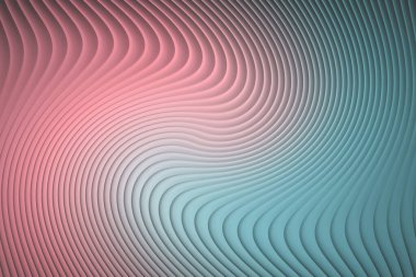 Pembe ve mavi harmanlanmış dalgalı çizgiler içeren büyüleyici soyut bir arka plan. Herhangi bir projeye zarafet ve sükunet katmak için mükemmel..