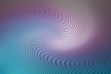 Mavi, mor ve gümüşün ahenkli tonlarında girdap çizgileri olan büyüleyici soyut bir arkaplan görsel olarak çarpıcı bir doku oluşturuyor..