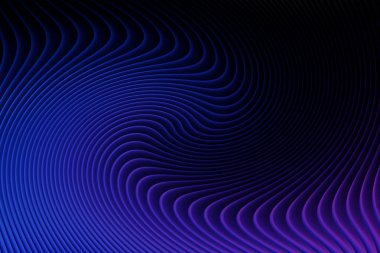 Girdap çizgileri ve serin bir gradyan içeren koyu soyut bir arkaplan. Tasarım, modern ve sanatsal bir dokunuşla görsel olarak çekici bir doku yaratıyor..