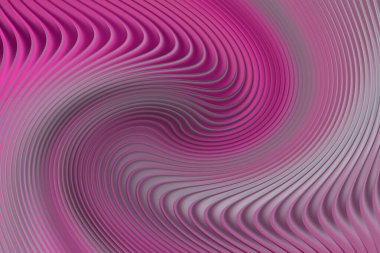Görsel olarak çarpıcı soyut bir arka plan düz ve eğri çizgileri olan pembe bir girdap deseni sergiliyor. Modern tasarım projeler için bir hareket ve enerji hissi yaratır..