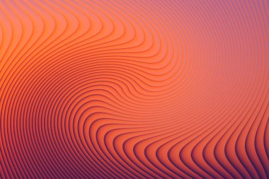 Dalgalı çizgiler ve pürüzsüz renk eğimine sahip görsel olarak çekici soyut bir arkaplan. Herhangi bir tasarım projesine modern zarafet katmak için mükemmel..