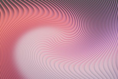 Bu büyüleyici görüntü, pembe ve mor renkli soyut bir girdap tasarımı sergiliyor. Eğimli çizgiler ve gradyanlar görsel olarak çarpıcı ve modern bir arkaplan oluşturur..