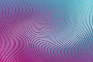 Büyüleyici soyut bir arka plan. Dalgalı çizgiler, mor ve mavinin büyüleyici bir gradyanı var. Modern zarafetin dokunuşu için mükemmel..
