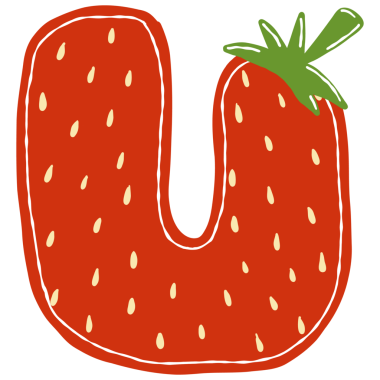 Taze meyve, çilek, illüstrasyon, beyaz arka planda.