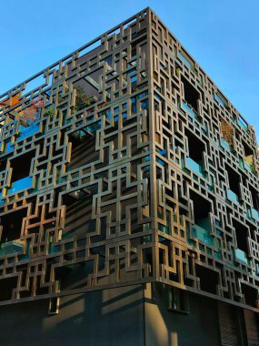 Şehrin modern mimari detay