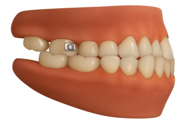 Eklentiler ile hizalayıcıları temizle (angajman olarak da adlandırılır) interarch ortodontik elastik