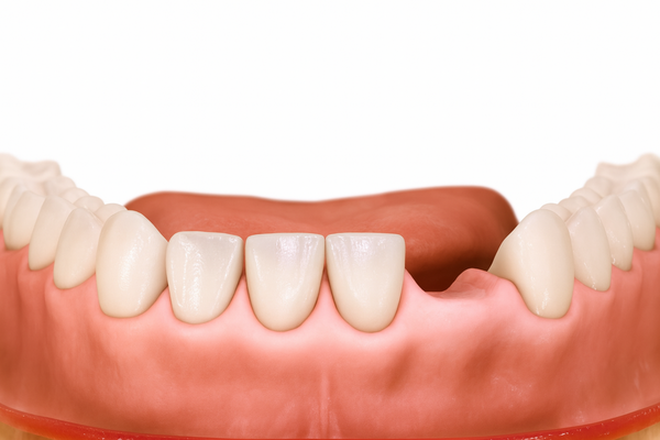 Missing Tooth Edentulous Space
