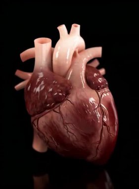 Kardiyoloji animasyonu kalp atışları Tıbbi CGI animasyonu