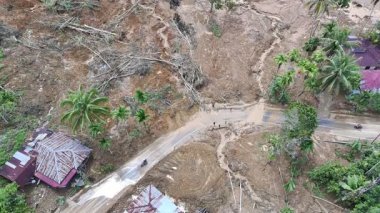 Yağmur suyuna bağlı heyelan