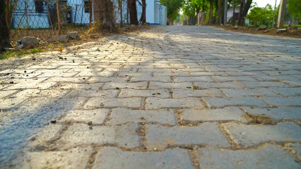 Vista Estrada Rodoviária Estadual Vazia Maio 2021 Rajastão Índia Devido — Fotografia de Stock