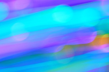 Renkli ışıkların soyut arkaplanı