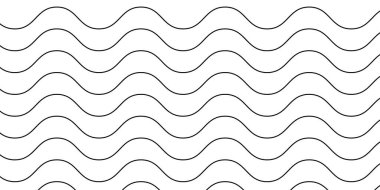 Tasarım projeleri tekstil kumaş duvar kağıdı web sitesi şablonu için dalgalı çizgiler pürüzsüz desen arkaplanı