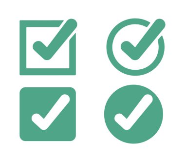 check, mark, tick, sembole, simge, sign, check box, circle, square, button, green, choice, selection, approved, onted, onayı, onama, onama, onay, başarı, right, right, done, agree, positive, oy, options, list, uty, clipboard, form, anket, check list, ui, ux