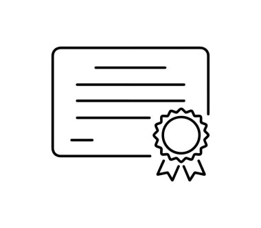 Sertifika, ödül, başarı, diploma, belge, mühür, kurdele, başarı, mezuniyet, eğitim, resmi, kağıt, çizgi, taslak, ikon, illüstrasyon, tasarım, grafik, sembol, işaret, izole, iş, yasal, sözleşme, anlaşma, mühür, işaret, işaret, amblem, kalite, en iyi, onaylama