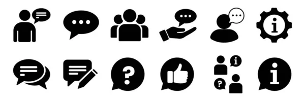 communication, icon, set, people, chat, speech, bubble, information, question, mark, support, client, service, edback, message, group, team, hand, help, gear, ayarlar, like, thumb, up, write, kalem, symbol, graphic, design, illustration, element, isolated, siluet,