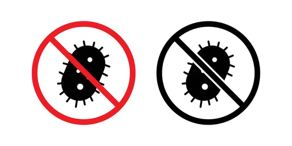 Virüs simgesi olmayan vektör sanatı