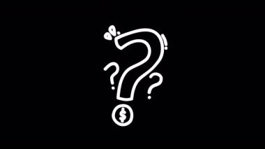 soru işareti vektör illüstrasyon tasarımı