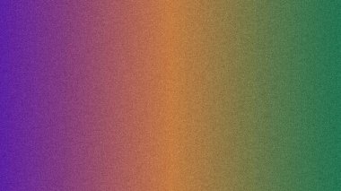 Mor turuncu ve yeşil eğimli, detaylı desenli soyut desenli.