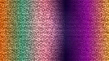 Pürüzsüz renk eğimli ve desenli mozaik desenli canlı soyut arkaplan.