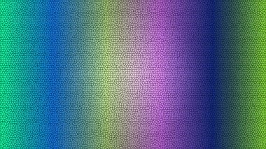 Yeşil, mavi ve mor tonlardan oluşan desenli soyut bir arkaplan.