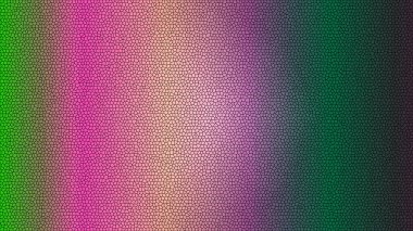 Modern bir soyut tasarım yaratan karmaşık mozaik desenli canlı bir gradyan..