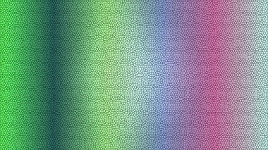 Dinamik yeşil ile pembe mozaik desen arka planı, modern dijital tasarım projeleri ve soyut sanat için ideal.