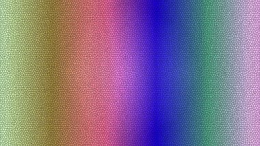 Canlı spektrum renk eğimine sahip soyut mozaik desen, çağdaş tasarımlar ve dijital sanatlar için mükemmel..