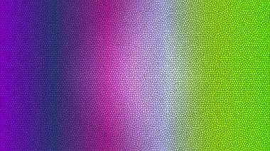 Benzersiz bir mozaik dokuya sahip canlı renk gradyanı olan dijital soyut arkaplan.