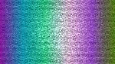 Mozaik bir dokuya ve büyüleyici bir renk değişimine sahip canlı soyut bir arkaplan.